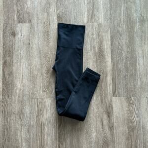 SPANX Look At Me Now Seamless Leggings Black Size Small High Waist